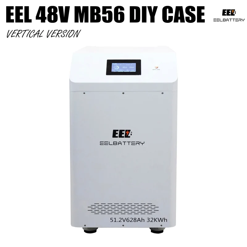 EEL 32kwh 51.2V 16S 628Ah EVE MB56 Vertical Battery Box DIY Kits with 300A JK V19 BMS For Solar Energy Storage System EV RV