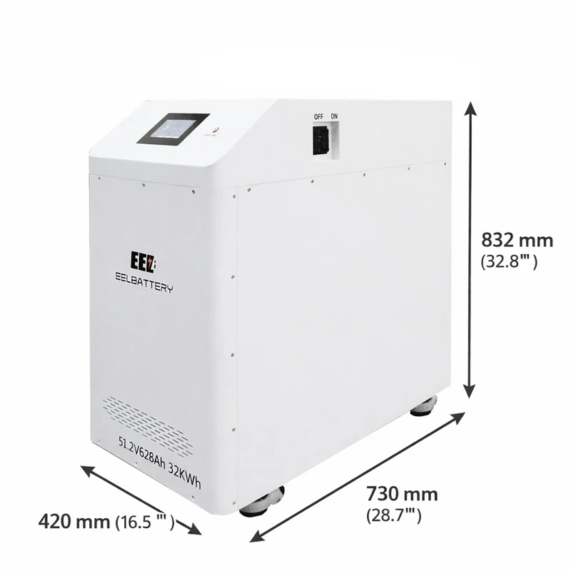EU Stock-EEL 32kwh 51.2V 16S 628Ah EVE MB56 Vertical Battery Pack with 300A JK V19 BMS | 8000 Cycles