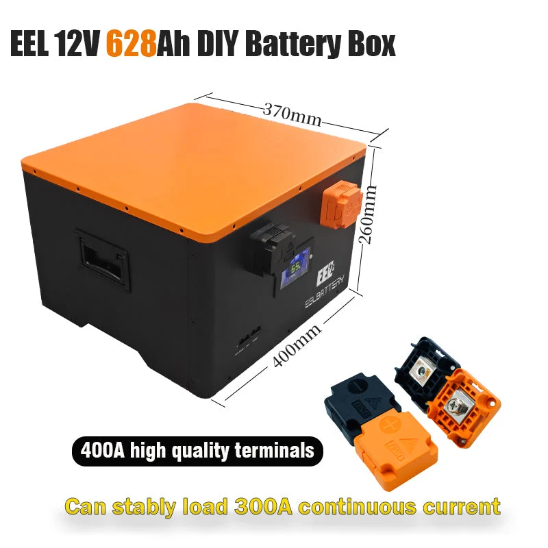 12V LiFePO4 MB56 Battery DIY Kit with 300A JK-B2A8S30P BMS 2A Balance,350A Class T Fuse