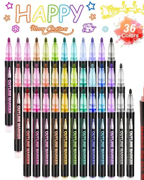 🎁Loovkingitustele SOODUS 49% -🎁Valguspulgad Graffiti Pliiatsid-EE