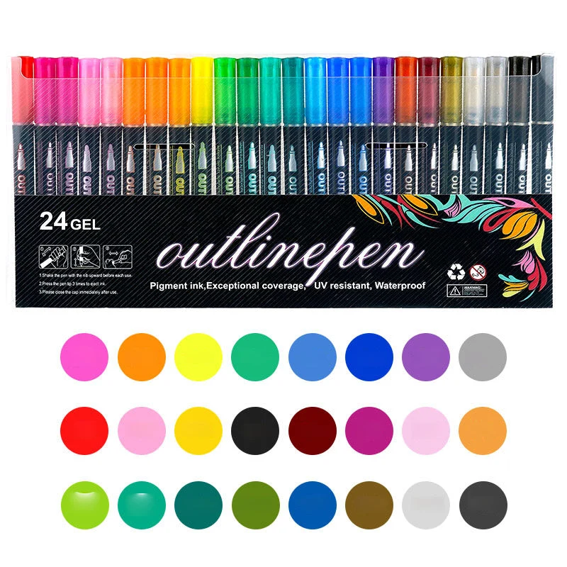🎁Loovkingitustele SOODUS 49% -🎁Valguspulgad Graffiti Pliiatsid-EE