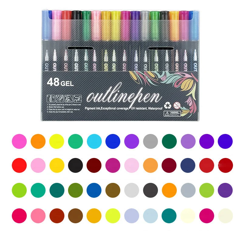 🎁Loovkingitustele SOODUS 49% -🎁Valguspulgad Graffiti Pliiatsid-EE