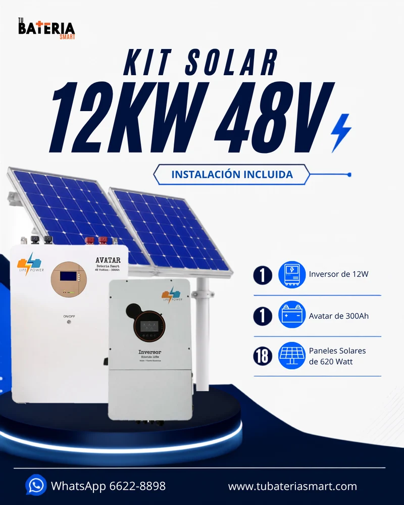 Kit Solar 12kW