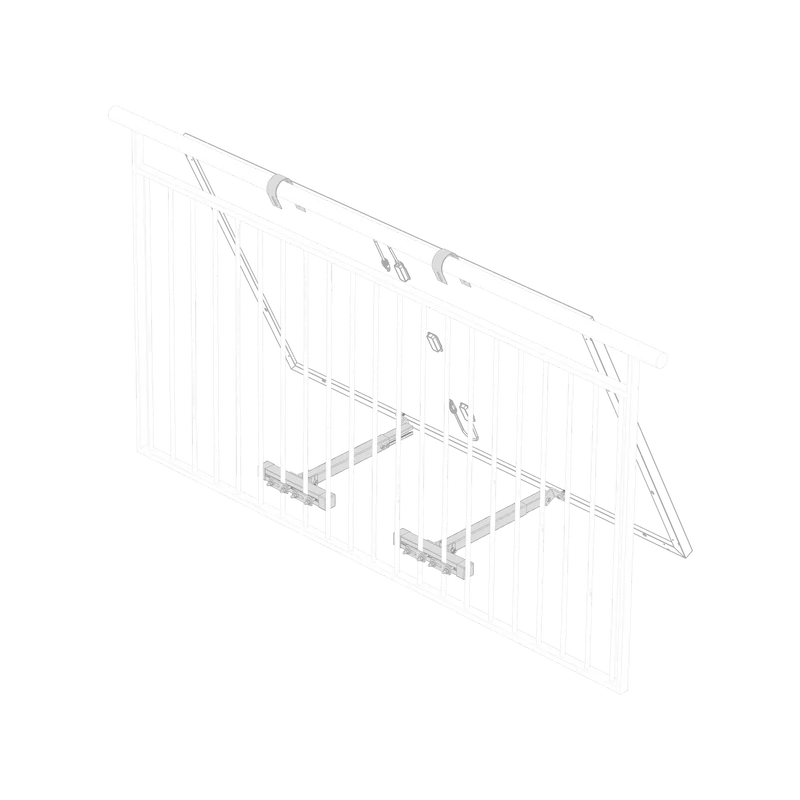 EcoFlow Bracket - Lattice Balcony
