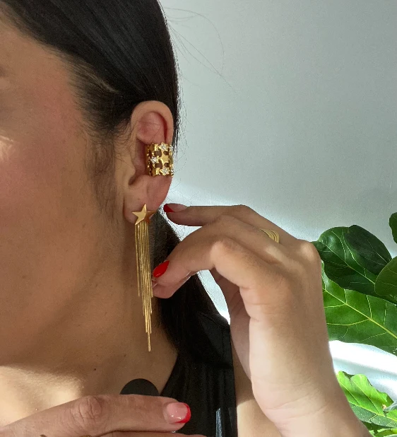 Clip de oreja Glamurosa [2 piezas]