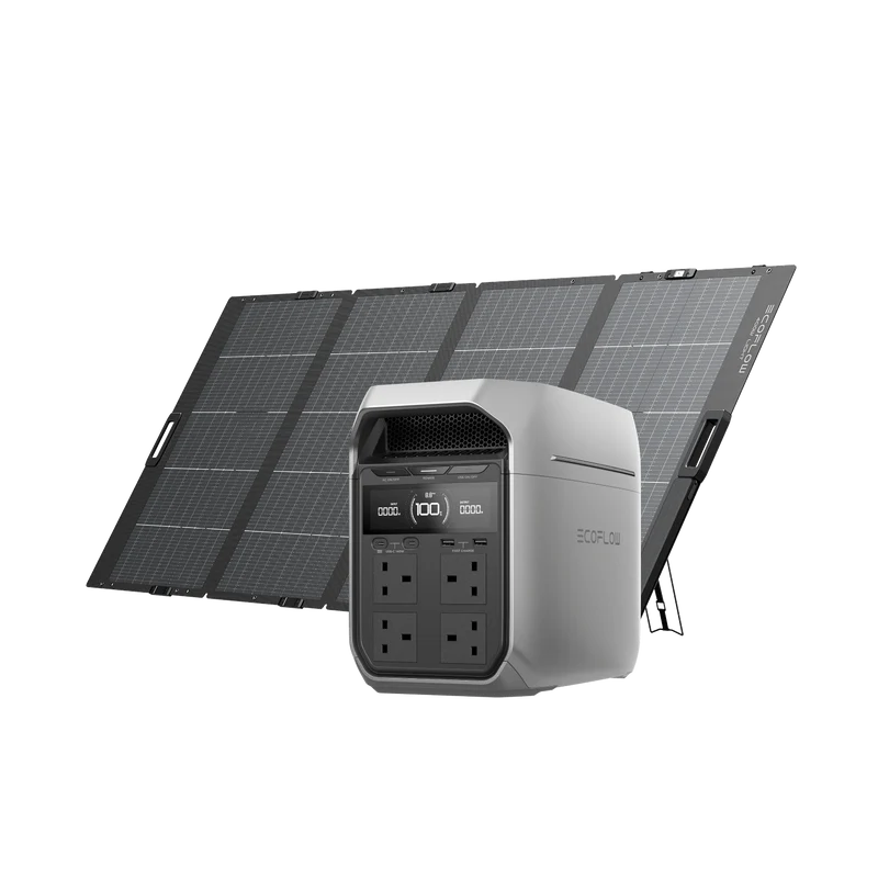 EcoFlow DELTA 3 Series Solar Generator (PV400W)
