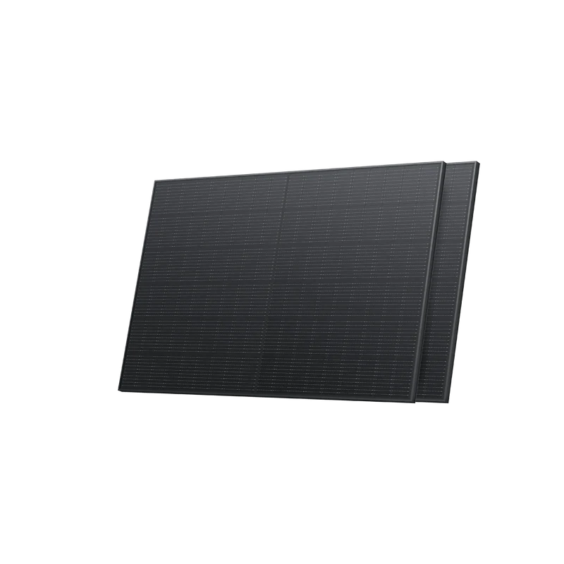 EcoFlow 400W Rigid Solar Panel (2 pieces) (Recommended Accessory)