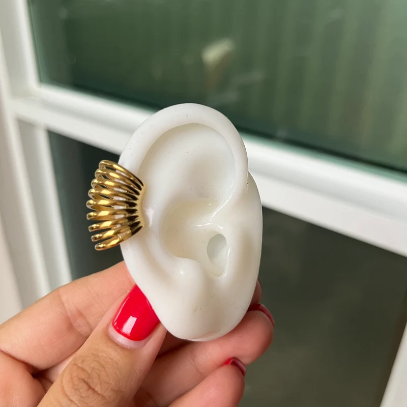 Golden Ear Cuff [2 piezas]