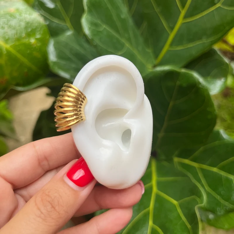 Golden Ear Cuff [2 piezas]