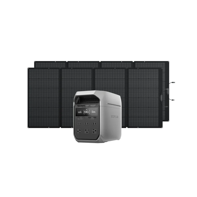 EcoFlow DELTA 3 Series Solar Generator (PV400W)