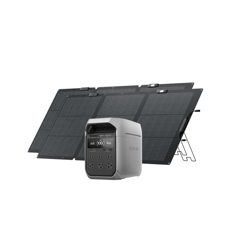 EcoFlow DELTA 3 Series Solar Generator (PV160W)