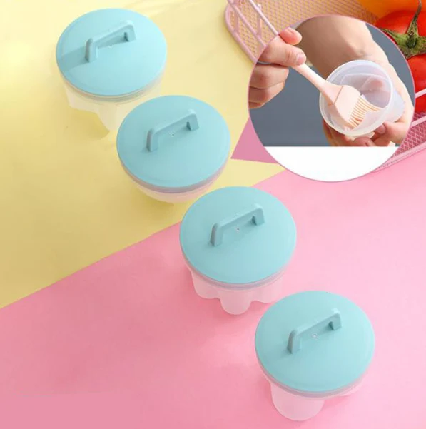 Adorable molde para huevos cocidos🥚🥚 4 piezas/juego con pincel-ES