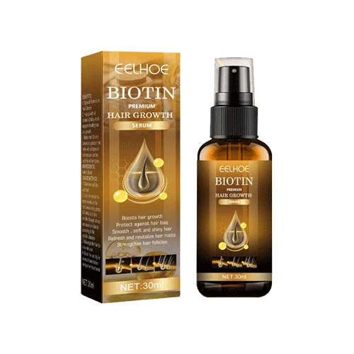 Biotīna aerosols matu augšanai